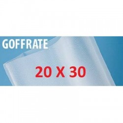 BUSTE SOTTOVUOTO GOFFRATE V9 MIS.20x30cm 100pz