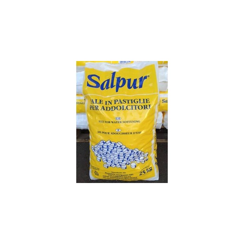 SALE ADDOLCITORE D'ACQUA PASTIGLIE 25KG