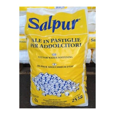 SALE ADDOLCITORE D'ACQUA PASTIGLIE 25KG