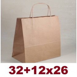 BORSA CARTA FASHION AVANA TORCIGLIONE 32+12x26 C/EAN