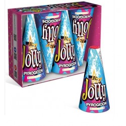 FONTANA VULCANO ARGENTO PIROTECNICO JOLLY 4PZ