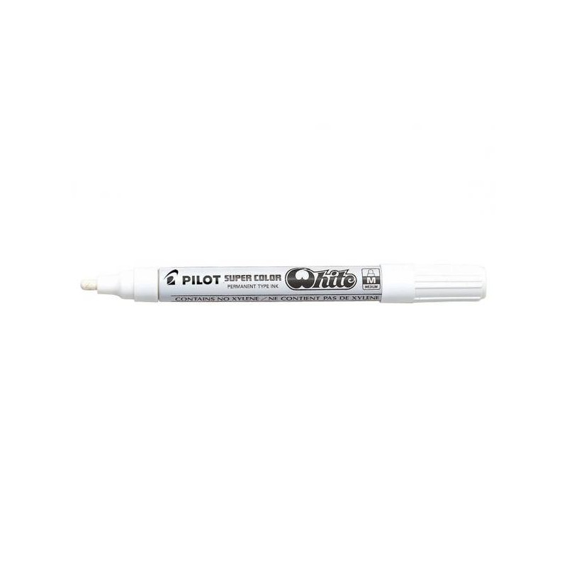 PENNARELLO PILOT MARKER BIANCO M 2mm