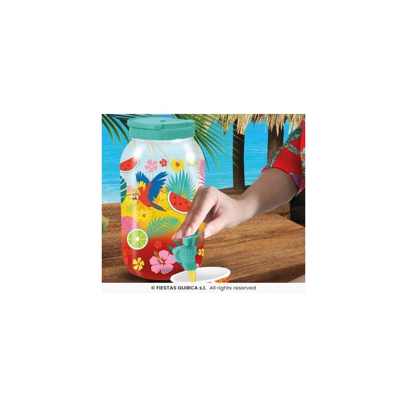 DISTRIBUTORE DI BEVANDE ESOTICO 27x22cm 4LT