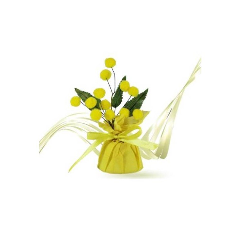 MAZZETTO MIMOSA CON BASE 15cm 5907