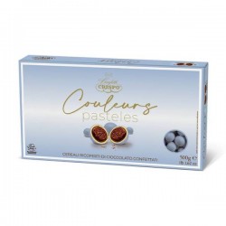 COULEURS PASTELES CEREALI RICOPERTI DI CIOCCOLATO CONFETTATI 500gr CARTA DA ZUCCHERO