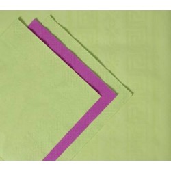 TOVAGLIOLI 40x40cm D.V. VERDE MELA 50pz FATO