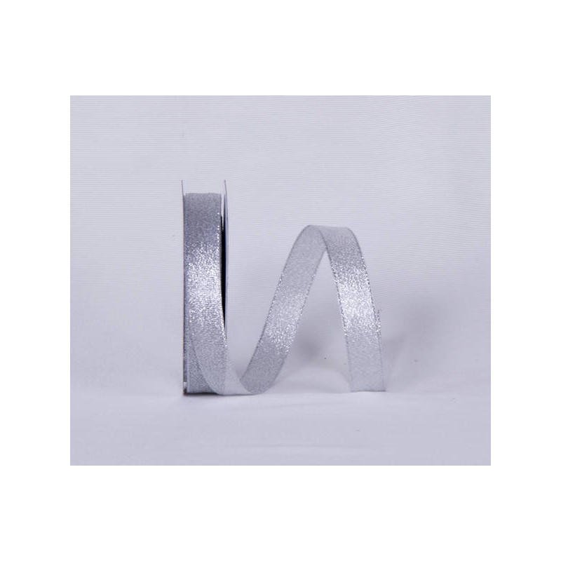 NASTRO RASETTO O/A mm16x25mt COL.101 ARGENTO