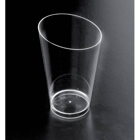 BICCHIERINO CONICO ALTO 75cc 25pz TRASPARENTE