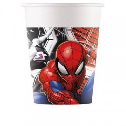 BICCHIERI CARTA 250cc SPIDERMAN WORLD OF WEBS