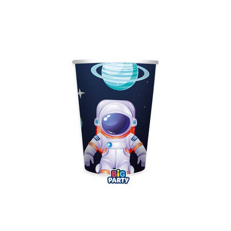 BICCHIERI IN CARTA 250cc UNIVERSO 6pz