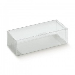 SCATOLA ASTUCCIO PVC TRASPARENTE 15x6x4cm 10pz