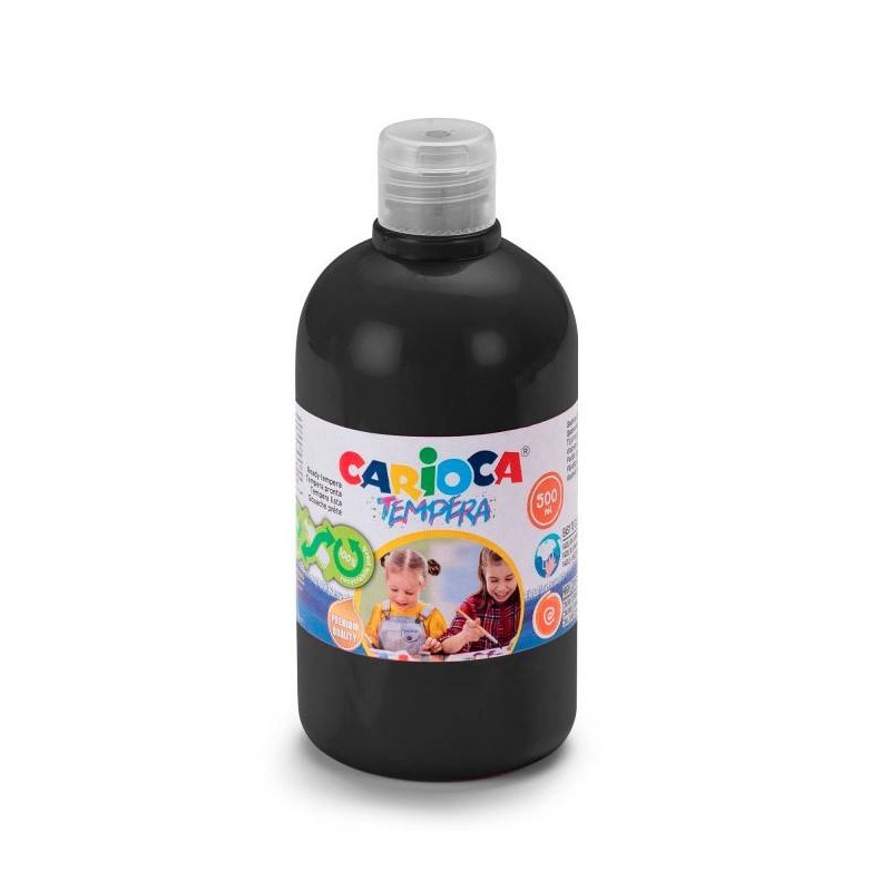 TEMPERA PRONTA CARIOCA 500ml NERO