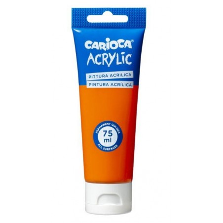 TEMPERA ACRILICA CARIOCA 75ml ARANCIO
