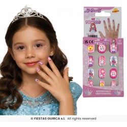 UNGHIE LIL PRINCESS BIMBA 12pz