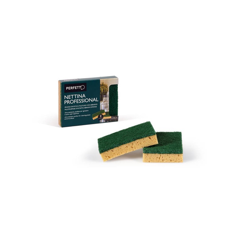 SPUGNA ABRASIVA NETTINA PROFESSIONAL 2pz