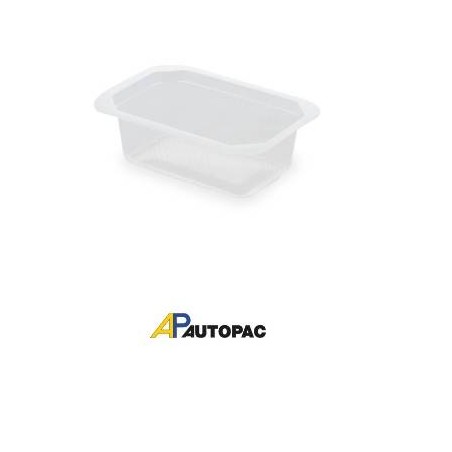 VASCHETTE PP TERMOSALDABILI 137x95x45mm G45P 125pz AUTOPAC (N°1)