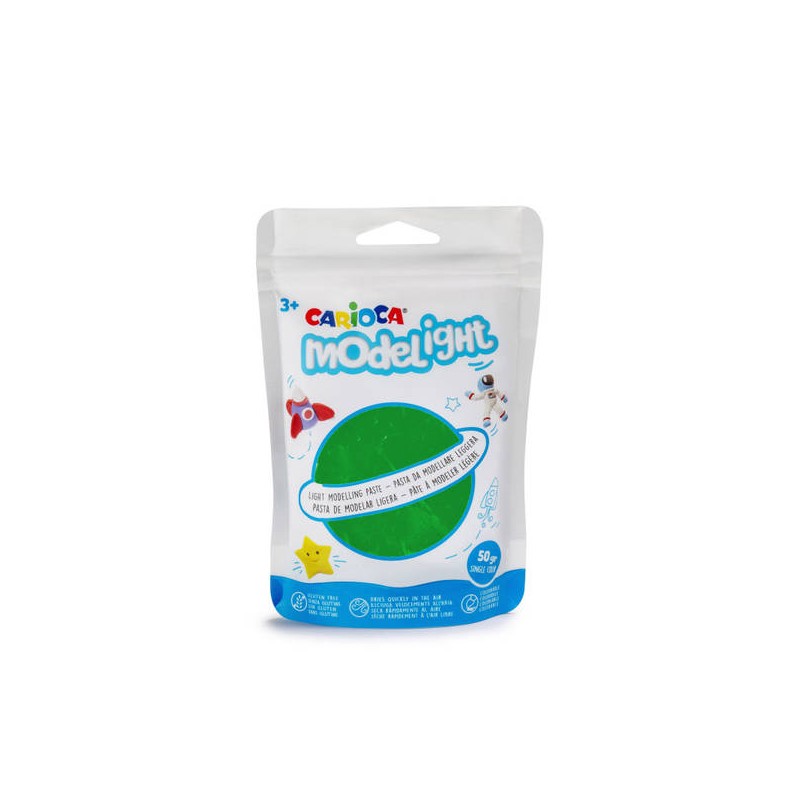 CARIOCA MODELIGHT MAXI 50gr VERDE