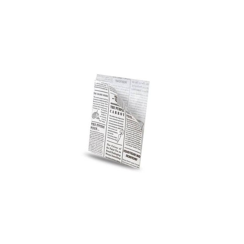 SPEEDY SNACK SACCHETTO ANTIGRASSO NEWSPAPER 15x20cm 250pz