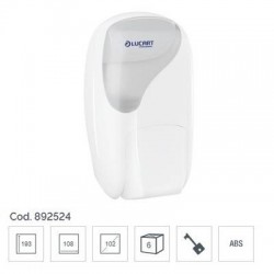DISPENSER SAPONE LIQUIDO LUCART IDENTITY 400ml 892524 WHITE