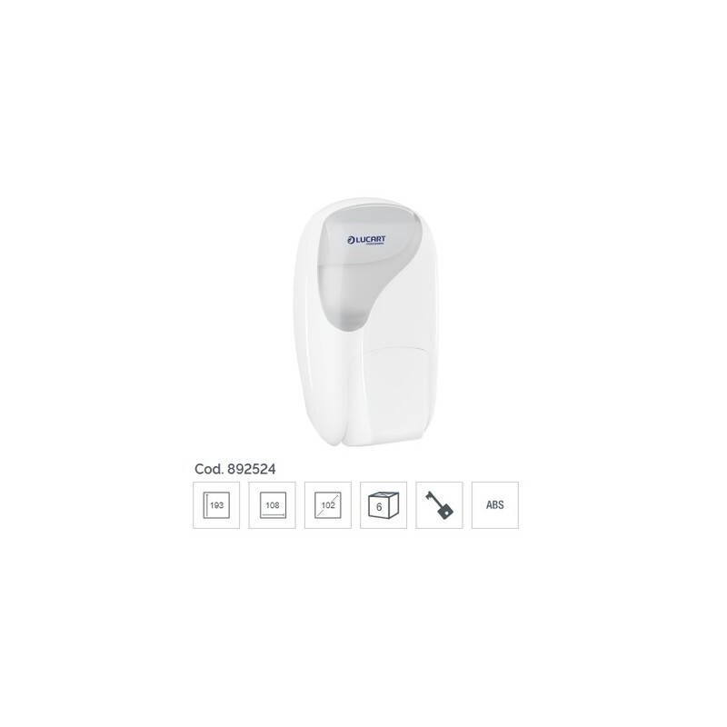 DISPENSER SAPONE LIQUIDO LUCART IDENTITY 400ml 892524 WHITE
