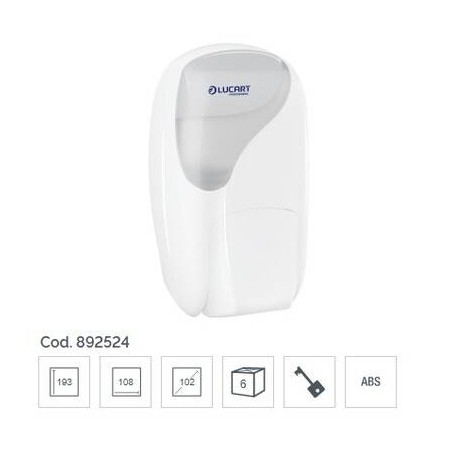 DISPENSER SAPONE LIQUIDO LUCART IDENTITY 400ml 892524 WHITE