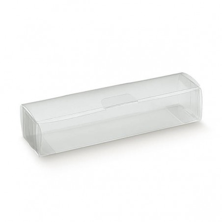 SCATOLA AUTOMONTANTE PVC TRASPARENTE 16x4x3cm 10pz