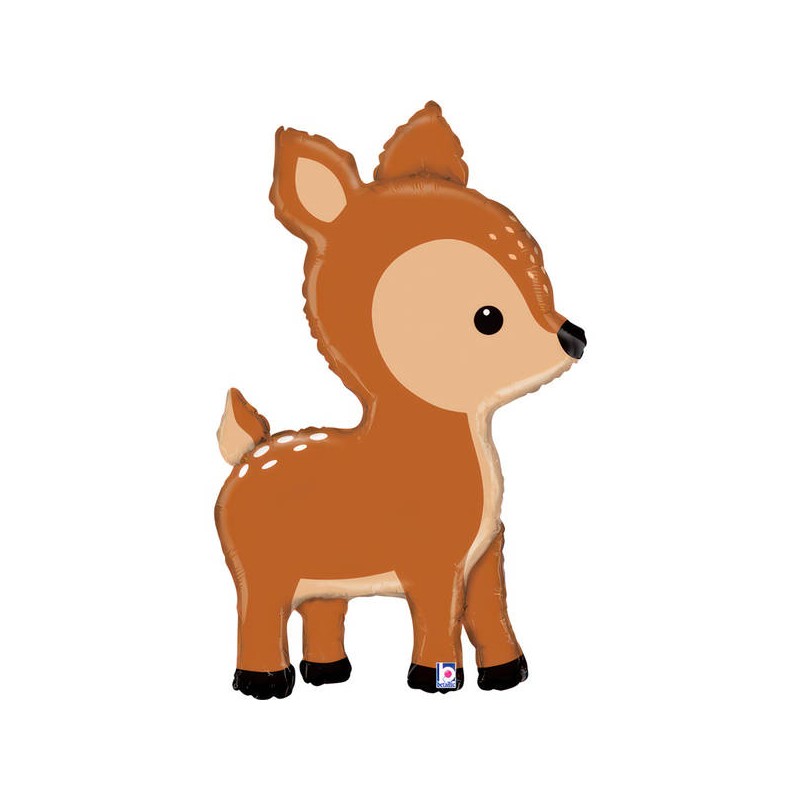 PALLONE MYLAR 31 79cm CERBIATTO BABY