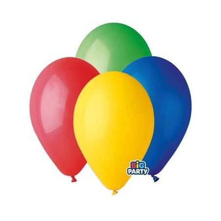 PALLONCINI LATTICE MEDIUM 10 26cm COLORI ASS.TI 16pz