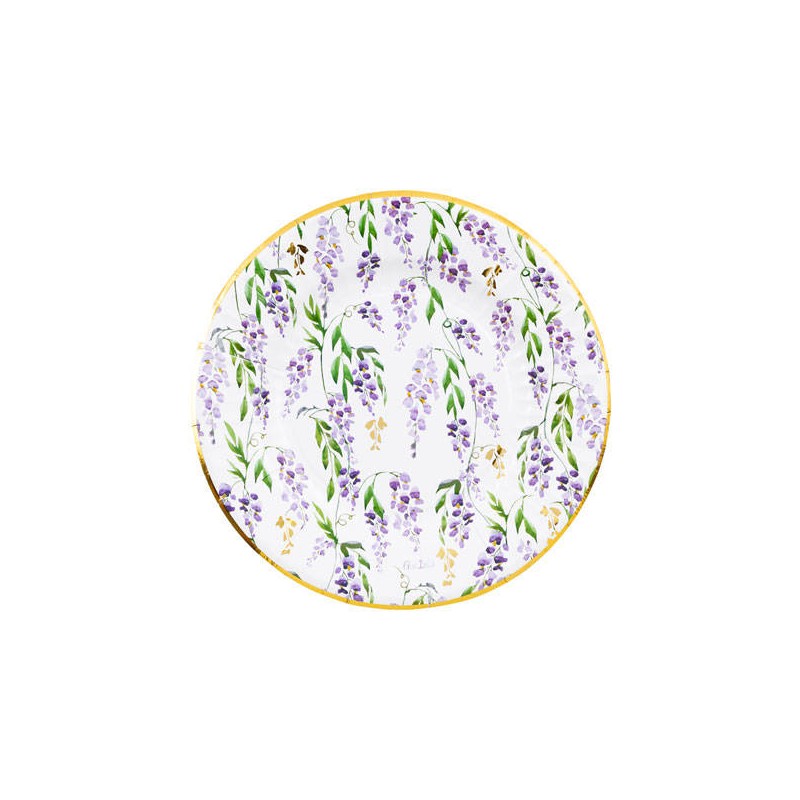 PIATTI DESSERT GLICINE 21cm 8pz