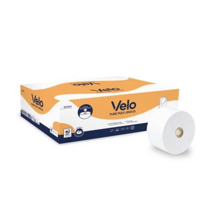 IGIENICA J900 IDENTITY PUREPULP CARDBOARD CORE 12rotoli VELO