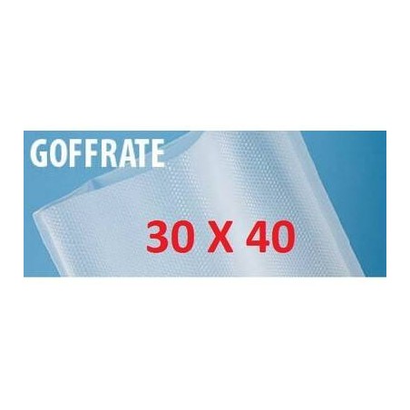 BUSTE SOTTOVUOTO GOFFRATE V9 MIS.30x40cm 100pz