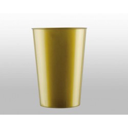 BICCHIERE PS 250cc ORO 25pz