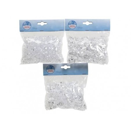 CUBETTI DI GHIACCIO IN ACRILICO TRASPARENTE 3ass.ti