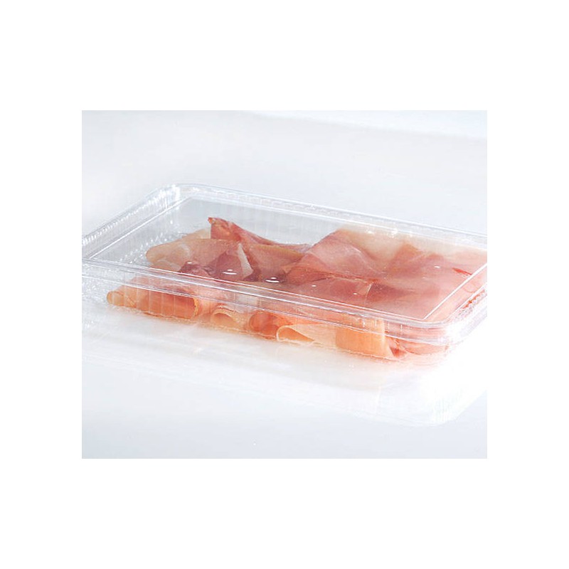 VASCHETTE PET C/COP SH45 200x145x45mm 50pz