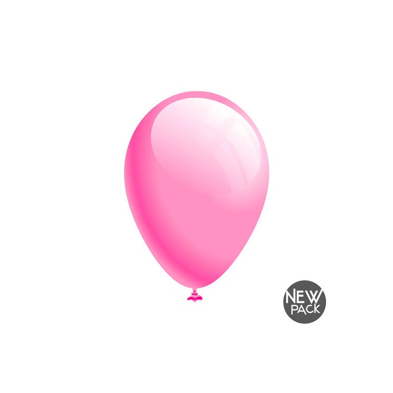 PALLONCINI IN LATTICE 28cm ROSA 16pz