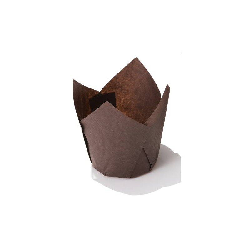 PIROTTINI TULIP 50x50mm H.72mm BROWN 120pz
