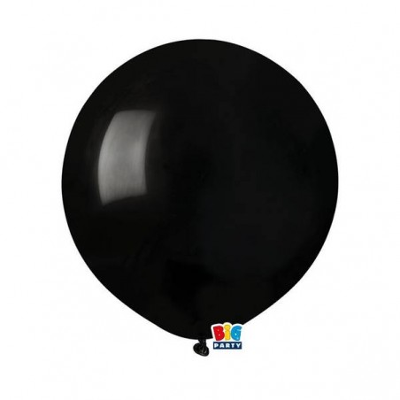 PALLONCINI LATTICE 19'' 48cm NERO 25pz