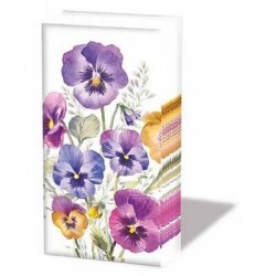 FAZZOLETTI VIOLA DEL PENSIERO 10pz