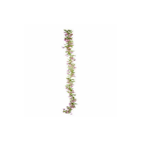 GHIRLANDA FLOWER ROSA 190cm