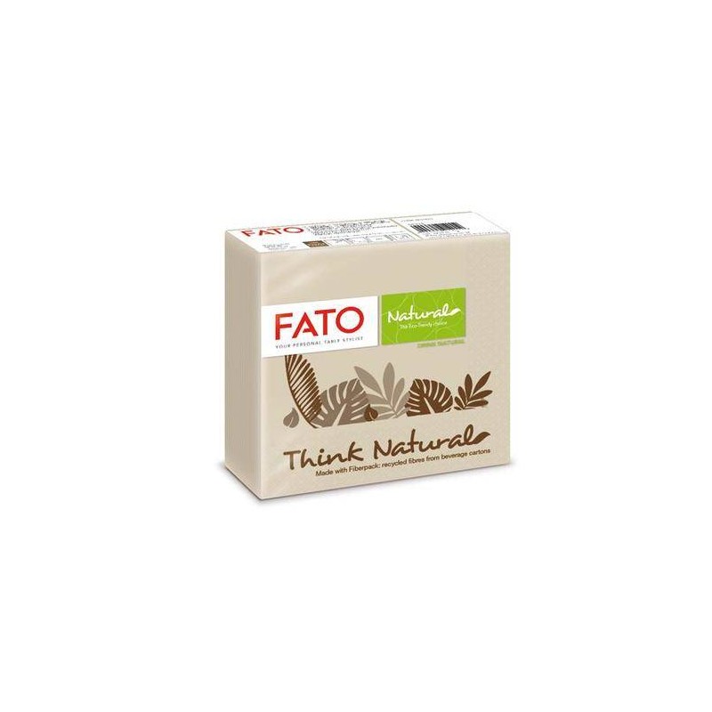 TOVAGLIOLI D.V. 24x24cm DRINK NATURAL FIBERPACK 100pz