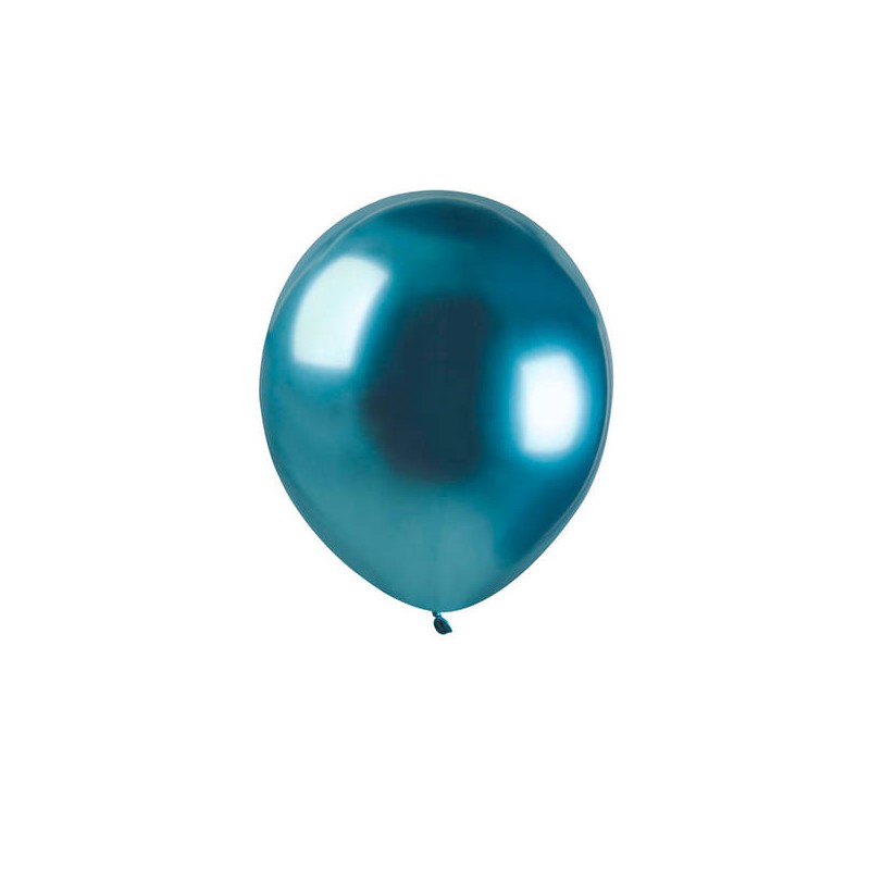 PALLONCINI LATTICE 5 12cm 50pz CELESTE GLOSSY