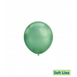 PALLONCINI LATTICE SOFT LINE CHROME 5 13cm VERDE 121 100pz RC