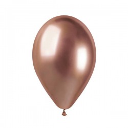 PALLONCINI LATTICE LARGE 13 33cm 50pz ROSEGOLD GLOSSY