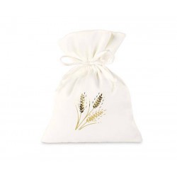 SACCHETTO RASO 10x14cm SPIGHE ORO 12pz