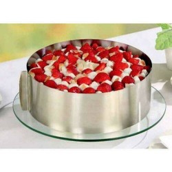 ANELLO TORTA GRAZIANO DA 16 A 30cm 8,5h