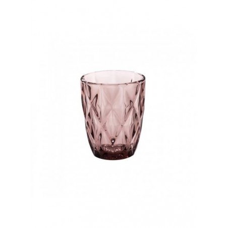 BICCHIERE IN VETRO 240ml ROSA MARSALA