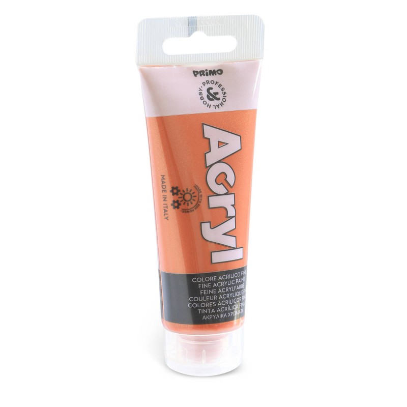 TUBETTO COLORE ACRILICO METAL 75ml RAME 930 PRIMO