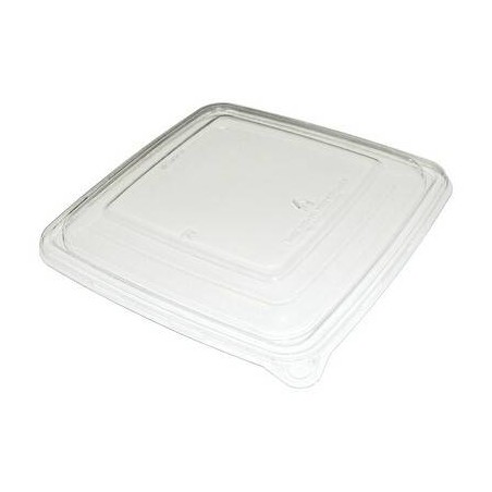 COPERCHIO R-PET PER VASSOIO QUADRATO 23x23x2cm 75pz