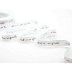 NASTRO POLICOTONE mm15x15mt COL.21/1 PRODOTTO ARTIGIANALE BIANCO