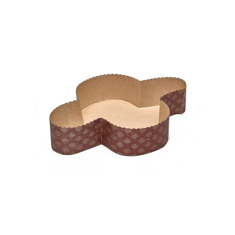 FORMA COTTURA COLOMBA 1000gr 320x225x65mm 4 PEZZI